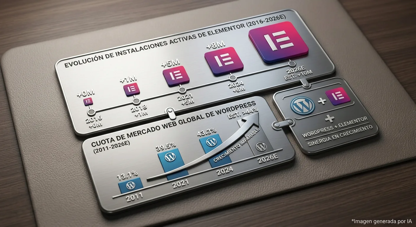 WordPress + Elementor: la opción más usada, pero no siempre la mejor